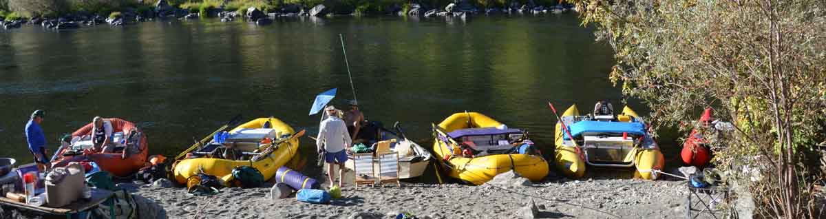 Whitewater Rafting Wilderness River Camping