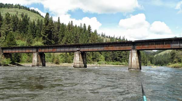 confluence Grande Ronde River and Wallowa River